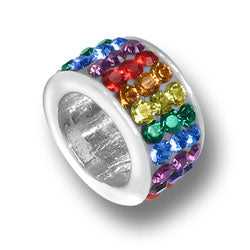 Rainbow Crystal Bead