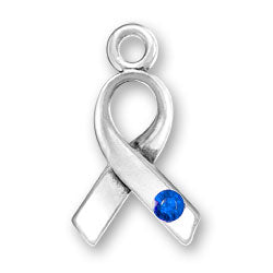 Ribbon with Blue Crystal