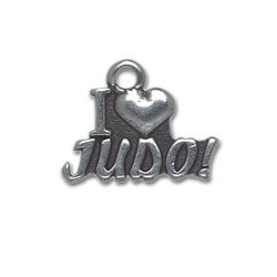 I Heart Judo Charm