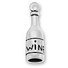 Sterling Silver Wine Bottle Charm