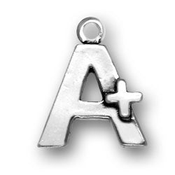 A Plus Sign Charm