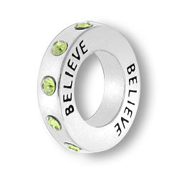 August Believe Affirmation Ring