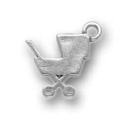 Baby Carriage Charm