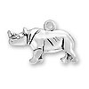 Black Rhinoceros Charm