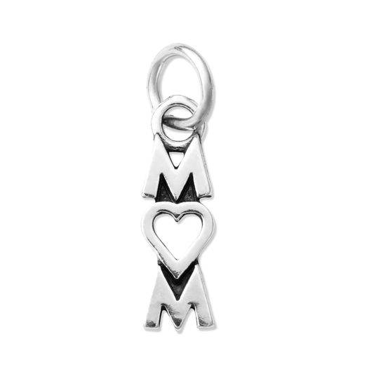 Mom Heart Charm