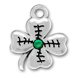 Clover with Green Crystal