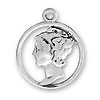Cutout Mercury Head Dime Charm