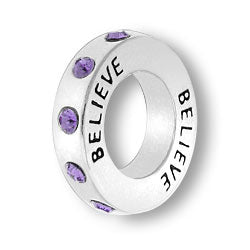 February Believe Affirmation Ring