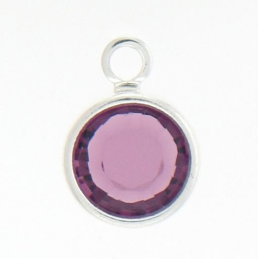 Channel Birthstone Charm