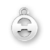 Greek Alphabet Theta Charm