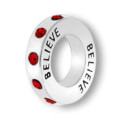 January Believe Affirmation Ring | Inspirational Gift