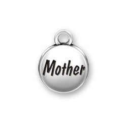 Mother Domed Message Charm
