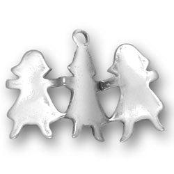 Paper Doll Cutout Charm