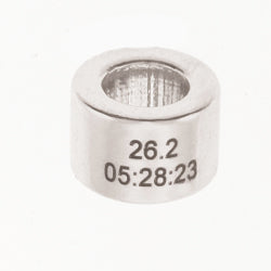 Personalized Round Runner Bead