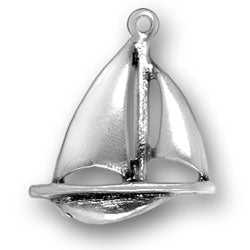 Sailboat with Keel Charm
