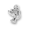 Small Peace Dove Cut Out Charm