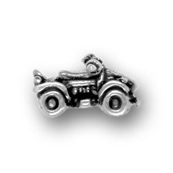Sterling Silver ATV Charm