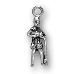 Sterling Silver Aquarius Water Bearer Charm