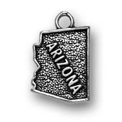 Sterling Silver Arizona Charm