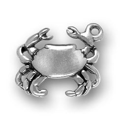Sterling Silver Cancer Crab Charm