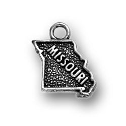 Sterling Silver Missouri Charm