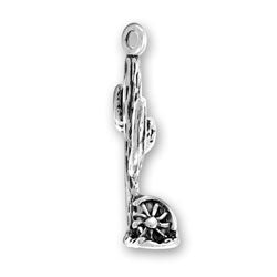Sterling Silver Saguaro Cactus II Charm