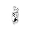 Sterling Silver Bald Eagle Charm