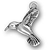 Sterling Silver Hummingbird Charm