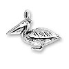 Sterling Silver Pelican Charm