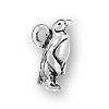 Sterling Silver Penguin Charm