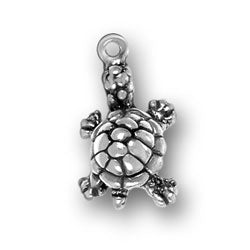 Sterling Silver Turtle Charm