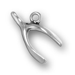 Sterling Silver Wishbone Charm