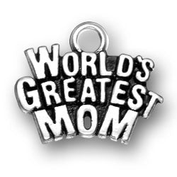 World's Greatest Mom Charm