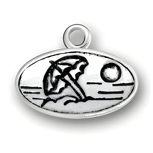 Beach Scene Charm Alt view.