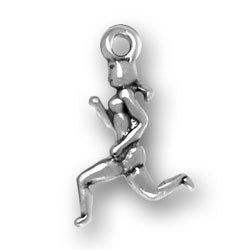 Female Runner Charm