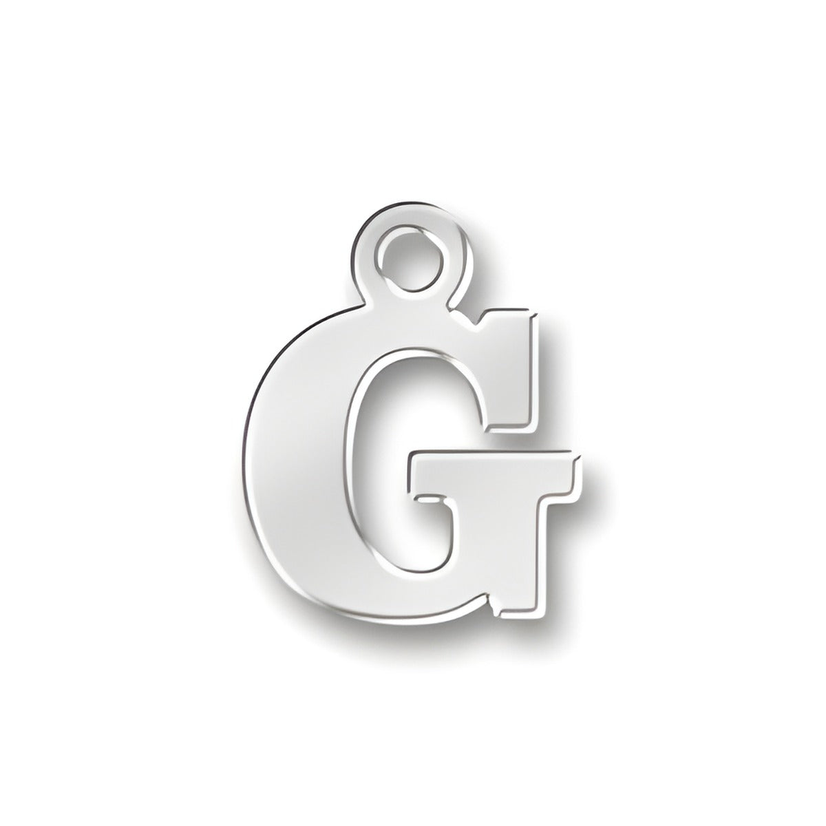 G Letter Charm Alt view.