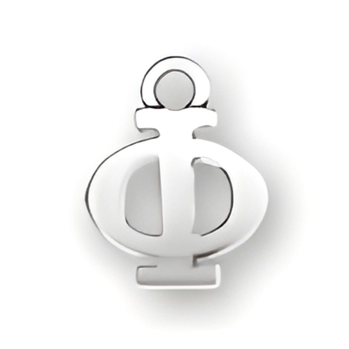 Greek Alphabet Phi Charm Alt view.