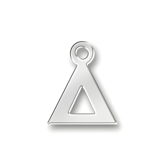 Greek Delta Charm Alt view.