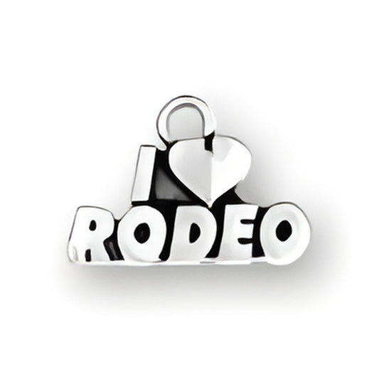 I Heart Rodeo Charm Alt view.