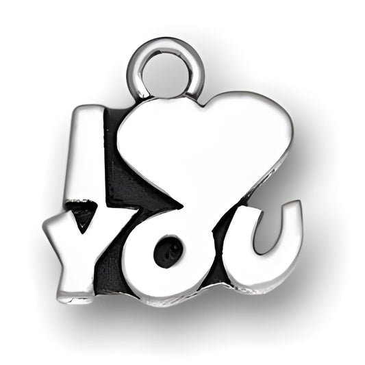 I Heart You Charm Alt view.
