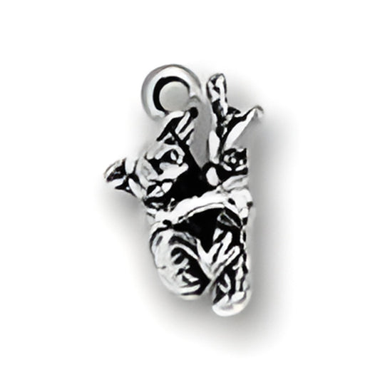 Charm Factory Koala on Branch Charm, crafted from silver, featuring a detailed koala clinging to a branch.