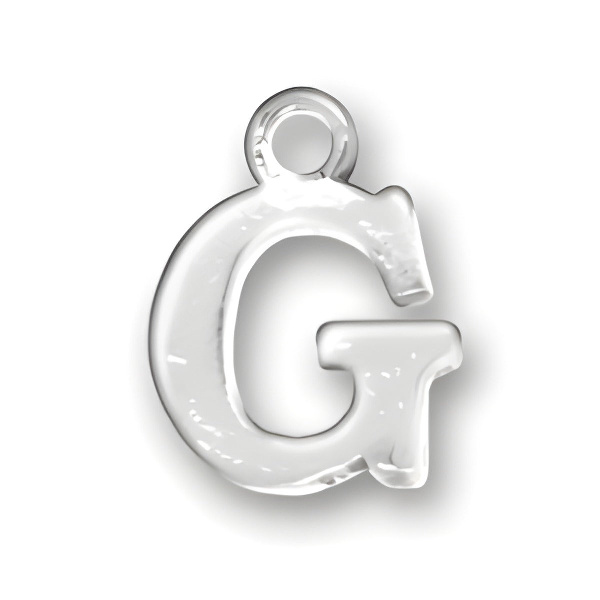 Letter G Charm Alt view.