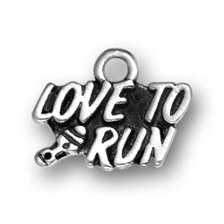 Love To Run Charm