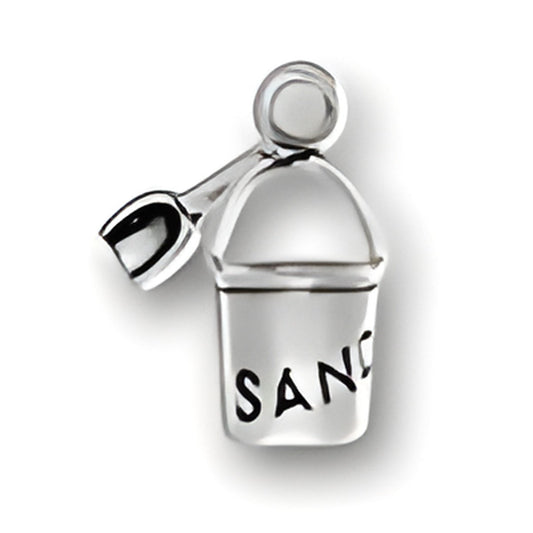 Sand Pail and Shovel Charm Alt view.