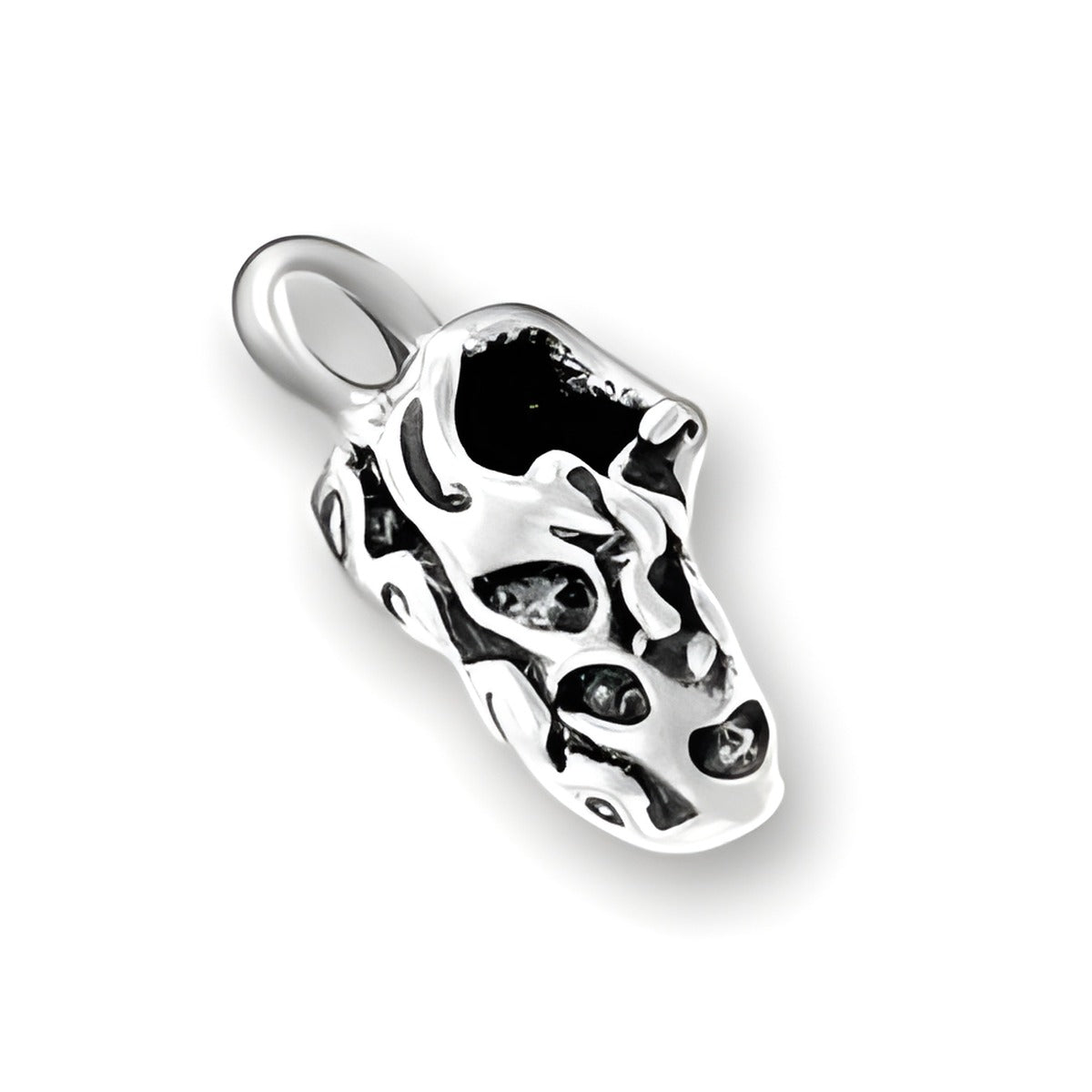 Charm Factory Sneaker Charm made of sterling silver, featuring a detailed sneaker design with a textured surface.