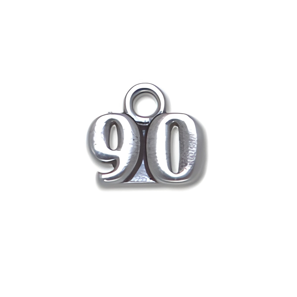 Sterling Silver 90 Charm Alt view.