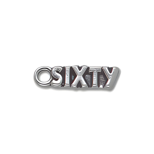 Sterling Silver Sixty Charms Alt view.