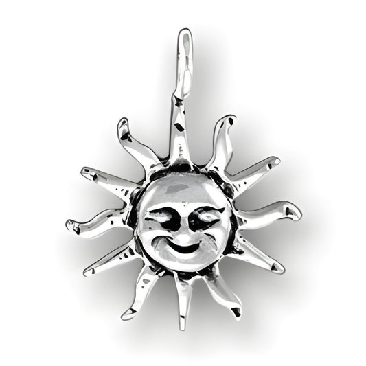 Sun with Face Charm Alt view.