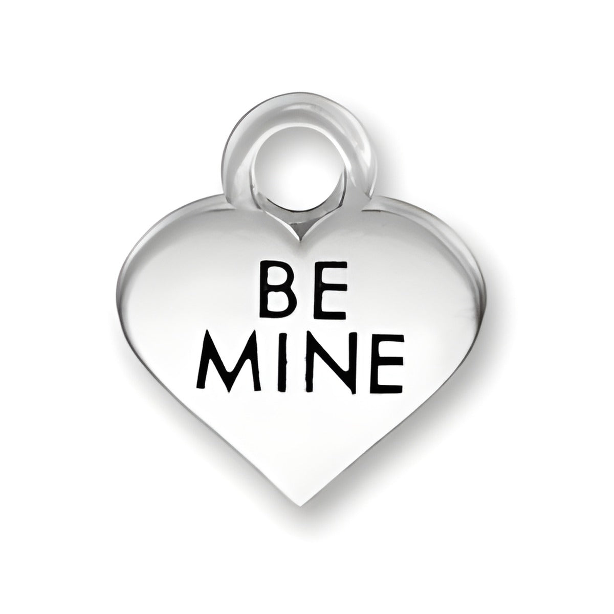 Thin Be Mine Heart Charm Alt view.