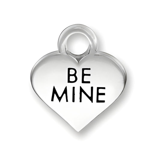Thin Be Mine Heart Charm Alt view.